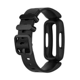 Black Plain Silicone Fitbit Ace 3 Strap/Fitbit Ace 3 Band