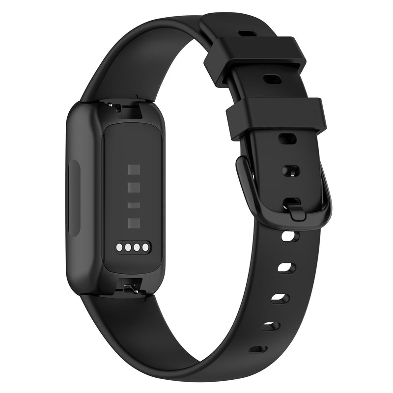 Black Silicone Strap | Fitbit Inspire 3 Strap