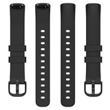 Black Silicone Strap | Fitbit Inspire 3 Strap