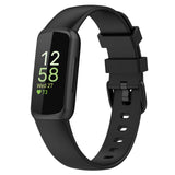 Black Silicone Strap | Fitbit Inspire 3 Strap