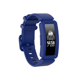 Dark Blue Plain Silicone Fitbit Ace 2 Strap/Fitbit Ace 2 Band