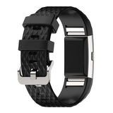 Fitbit Charge 2 Strap | Grained Silicone Strap/Band | 11 Colours Available