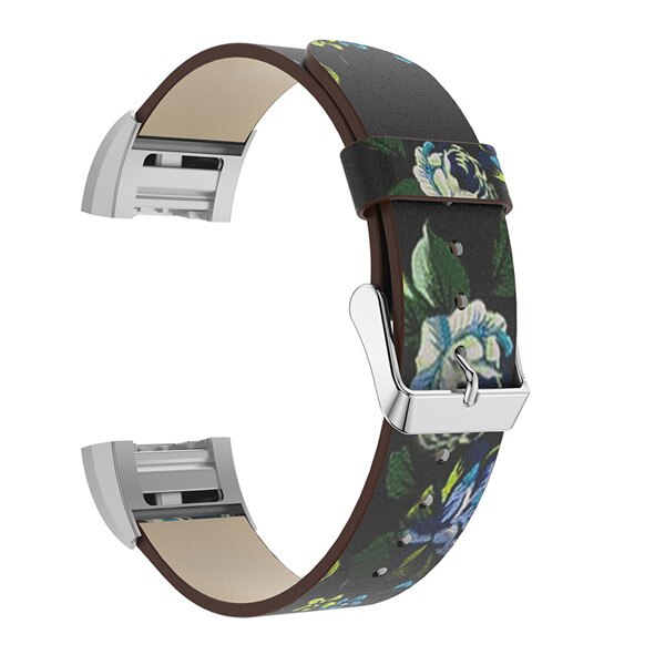 Fitbit Charge 2 Strap | Patterned Leather Strap/Band | 4 Colours Available