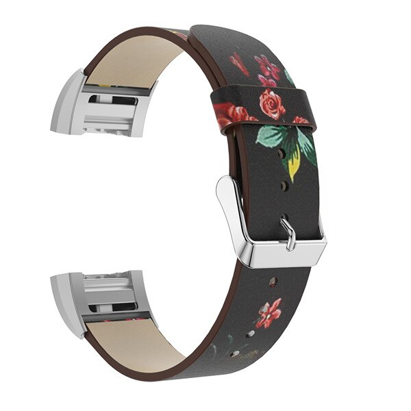 Fitbit Charge 2 Strap | Patterned Leather Strap/Band | 4 Colours Available