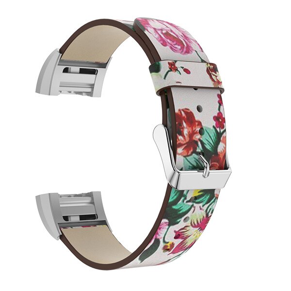 Fitbit Charge 2 Strap | Patterned Leather Strap/Band | 4 Colours Available