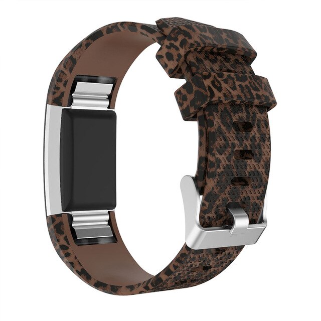 Fitbit Charge 2 Strap | Patterned Silicone Strap/Band | 9 Colours Available