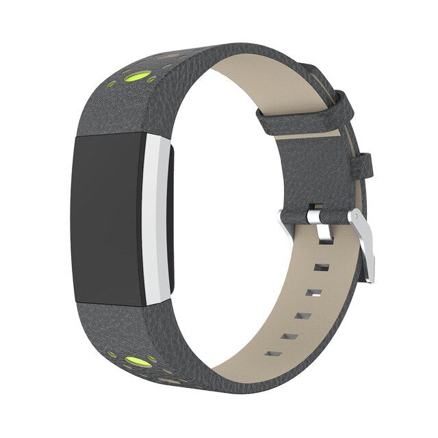 Fitbit Charge 2 Strap | Smooth Leather Strap/Band | 7 Colours Available