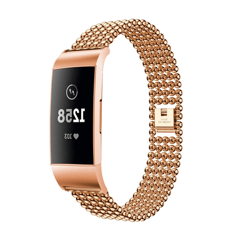 Fitbit Charge 3 Strap | Fitbit Charge 4 Strap | Glamorous Milanese Strap/Band | 4 Colours Available