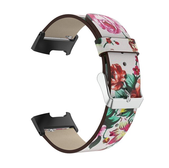 Fitbit Charge 3 Strap | Fitbit Charge 4 Strap | Patterned Leather Strap/Band | 4 Colours Available