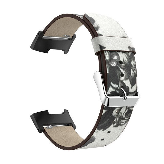 Fitbit Charge 3 Strap | Fitbit Charge 4 Strap | Patterned Leather Strap/Band | 4 Colours Available