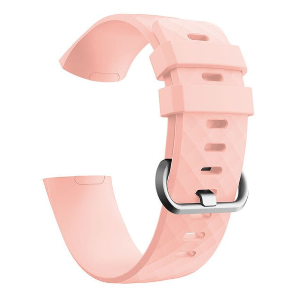 Fitbit Charge 3 Strap | Fitbit Charge 4 Strap | Plain Silicone Strap/Band | 10 Colours Available