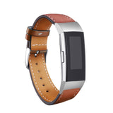 Fitbit Charge 3 Strap | Fitbit Charge 4 Strap | Stitched Leather Strap/Band | 17 Colours Available