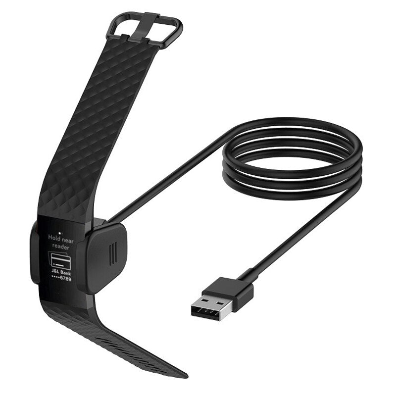 Fitbit Charge 4 Charger | 55cm or 100cm Length | USB Cord