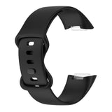 Fitbit Charge 5 Strap | Fitbit Charge 6 Strap | Black Silicone Strap/Band