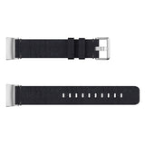 Fitbit Charge 5 Strap | Fitbit Charge 6 Strap | Black Woven Canvas Strap/Band