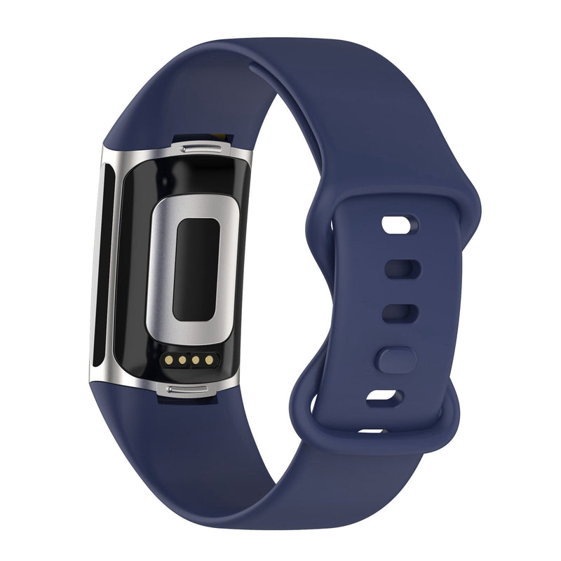 Fitbit Charge 5 Strap | Fitbit Charge 6 Strap | Dark Blue Silicone Strap/Band