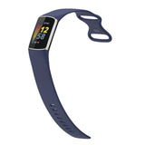 Fitbit Charge 5 Strap | Fitbit Charge 6 Strap | Dark Blue Silicone Strap/Band