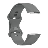 Fitbit Charge 5 Strap | Fitbit Charge 6 Strap | Grey Silicone Strap/Band