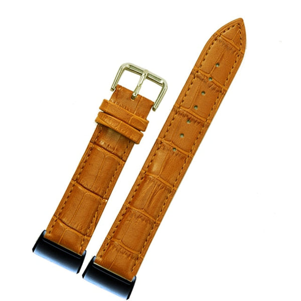 Fitbit Charge 5 Strap | Fitbit Charge 6 Strap | Handcrafted Tan/Black Leather Strap/Band