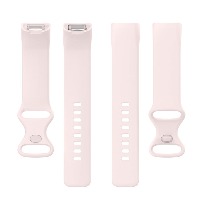 Fitbit Charge 5 Strap | Fitbit Charge 6 Strap | Light Pink Silicone Strap/Band