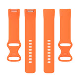 Fitbit Charge 5 Strap | Fitbit Charge 6 Strap | Orange Silicone Strap/Band