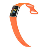 Fitbit Charge 5 Strap | Fitbit Charge 6 Strap | Orange Silicone Strap/Band