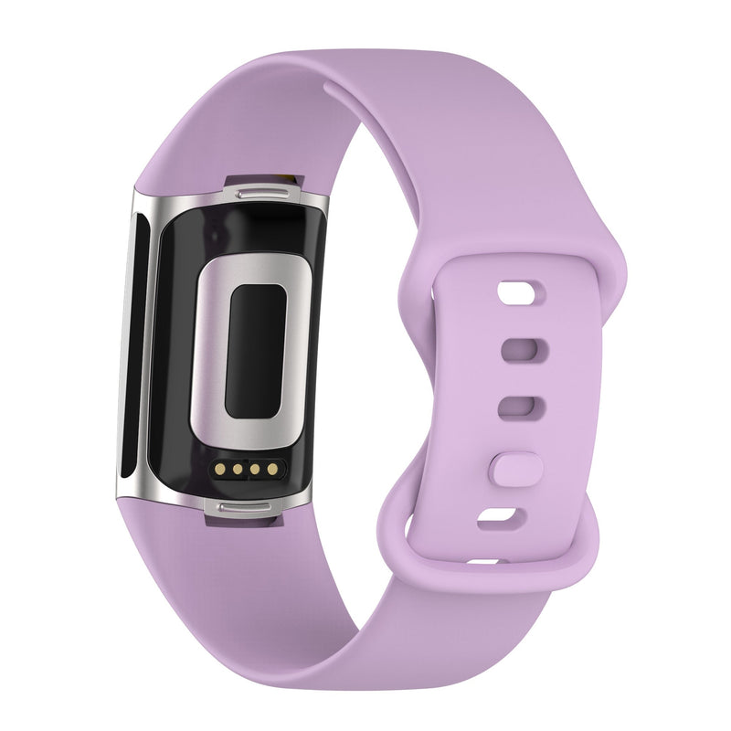 Fitbit Charge 5 Strap | Fitbit Charge 6 Strap | Purple Silicone Strap/Band