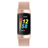 Fitbit Charge 5 Strap | Fitbit Charge 6 Strap | Rose Gold Milanese Strap/Band