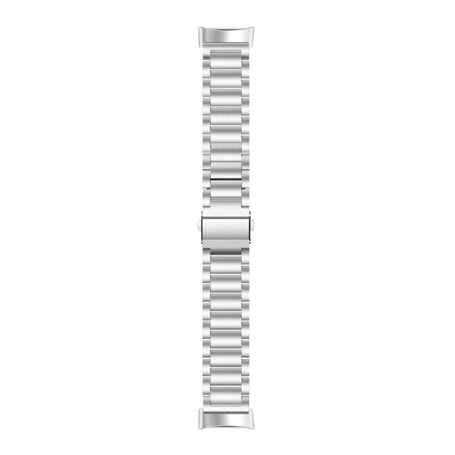 Fitbit Charge 5 Strap | Fitbit Charge 6 Strap | Silver Classic Steel Strap/Band