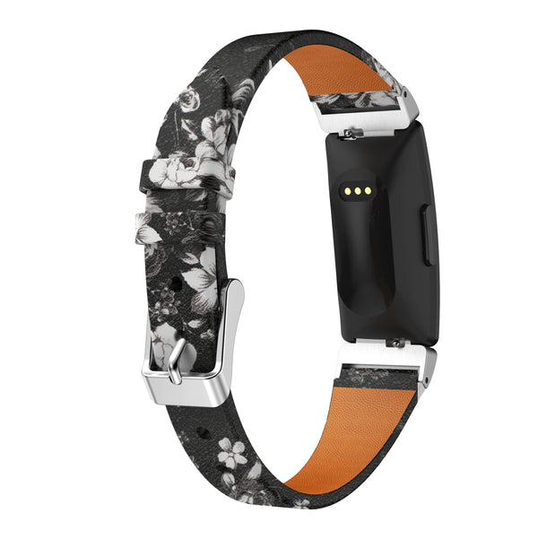 Fitbit Inspire Strap | Fitbit Inspire HR Strap | Fitbit Inspire 2 Strap | Floral Leather Strap/Band | 5 Colours Available