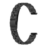 Fitbit Luxe Strap | Classic Steel Strap | Black