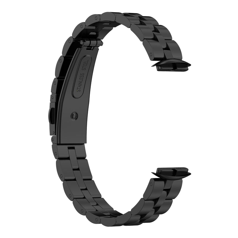 Fitbit Luxe Strap | Classic Steel Strap | Black