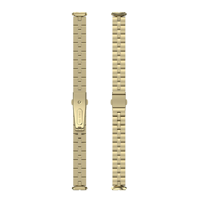 Fitbit Luxe Strap | Classic Steel Strap | Gold