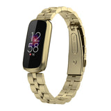 Fitbit Luxe Strap | Classic Steel Strap | Gold