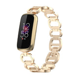 Fitbit Luxe Strap | Glamorous Steel Strap | Champagne