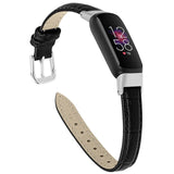 Fitbit Luxe Strap | Premium Leather Strap | Black