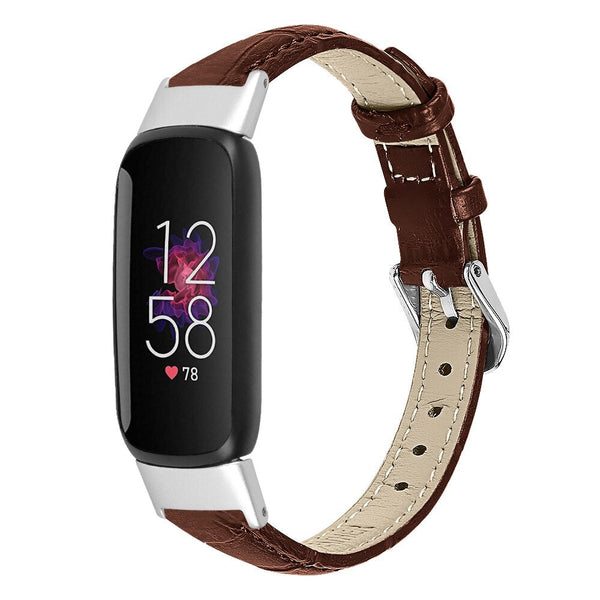 Fitbit Luxe Strap | Premium Leather Strap | Brown