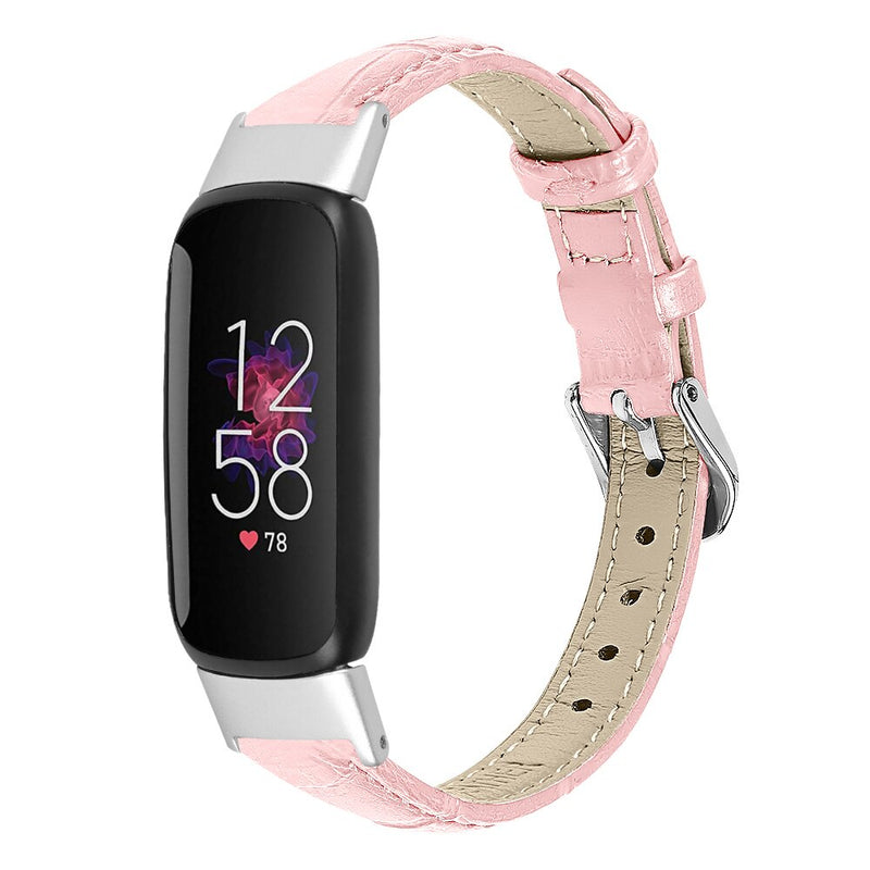 Fitbit Luxe Strap | Premium Leather Strap | Pink