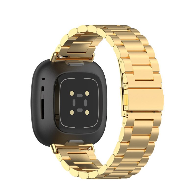 Fitbit Sense 2 Strap | Fitbit Versa 4 Strap | Gold Metal Fitbit Strap