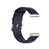 Fitbit Sense 2 Strap | Fitbit Versa 4 Strap | Navy Blue Premium Leather Fitbit Strap