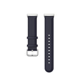 Fitbit Sense 2 Strap | Fitbit Versa 4 Strap | Navy Blue Premium Leather Fitbit Strap