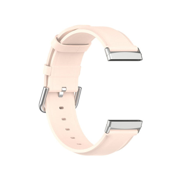 Fitbit Sense 2 Strap | Fitbit Versa 4 Strap | Pink Premium Leather Fitbit Strap