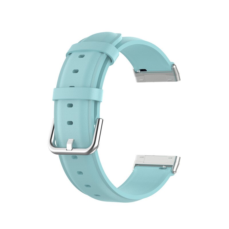 Fitbit Sense 2 Strap | Fitbit Versa 4 Strap | Sky Blue Premium Leather Fitbit Strap