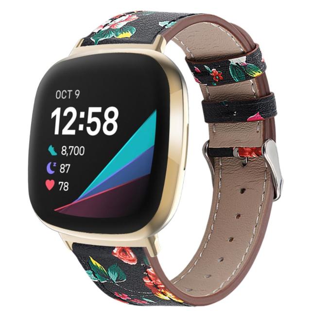 Fitbit Sense Strap | Fitbit Versa 3 Strap | Premium Leather Strap/Band | 9 Colours Available