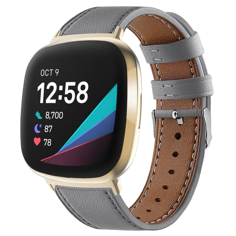 Fitbit Sense Strap | Fitbit Versa 3 Strap | Premium Leather Strap/Band | 9 Colours Available