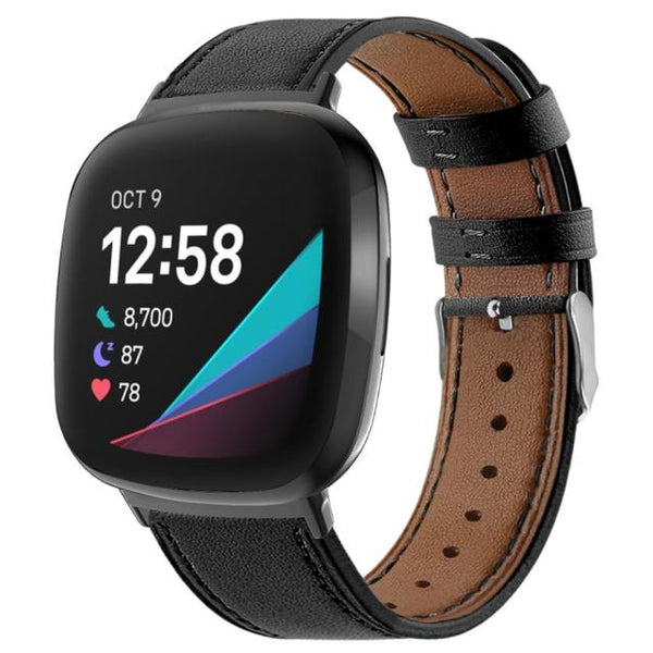 Fitbit Sense Strap | Fitbit Versa 3 Strap | Premium Leather Strap/Band | 9 Colours Available