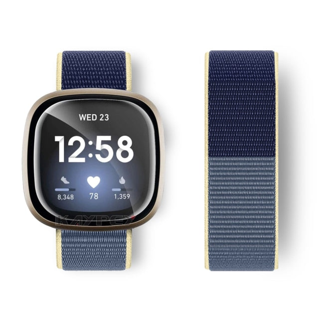 Fitbit Sense Strap | Fitbit Versa 3 Strap | Premium Nylon Strap/Band | 32 Colours Available