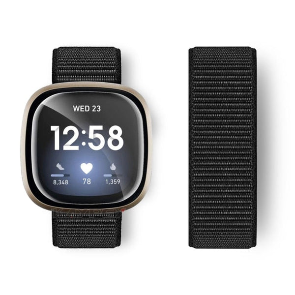 Fitbit sense nylon band sale