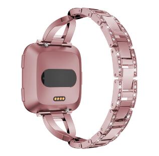 Fitbit Versa Strap | Fitbit Versa 2 Strap | Fitbit Versa Lite Strap | Glamorous Steel Strap/Band | 5 Colours Available