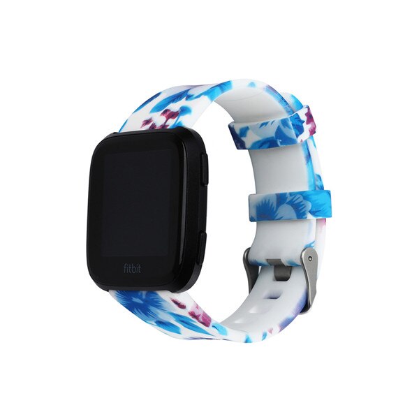 Fitbit Versa Strap | Fitbit Versa 2 Strap | Fitbit Versa Lite Strap | Patterned Silicone Strap/Band | 7 Colours Available